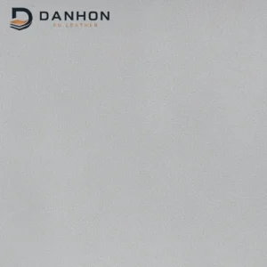 Danhon 0.8mm cool light grey matte micro grain PU leather fabric for garments gloves shoes and soft bags main image